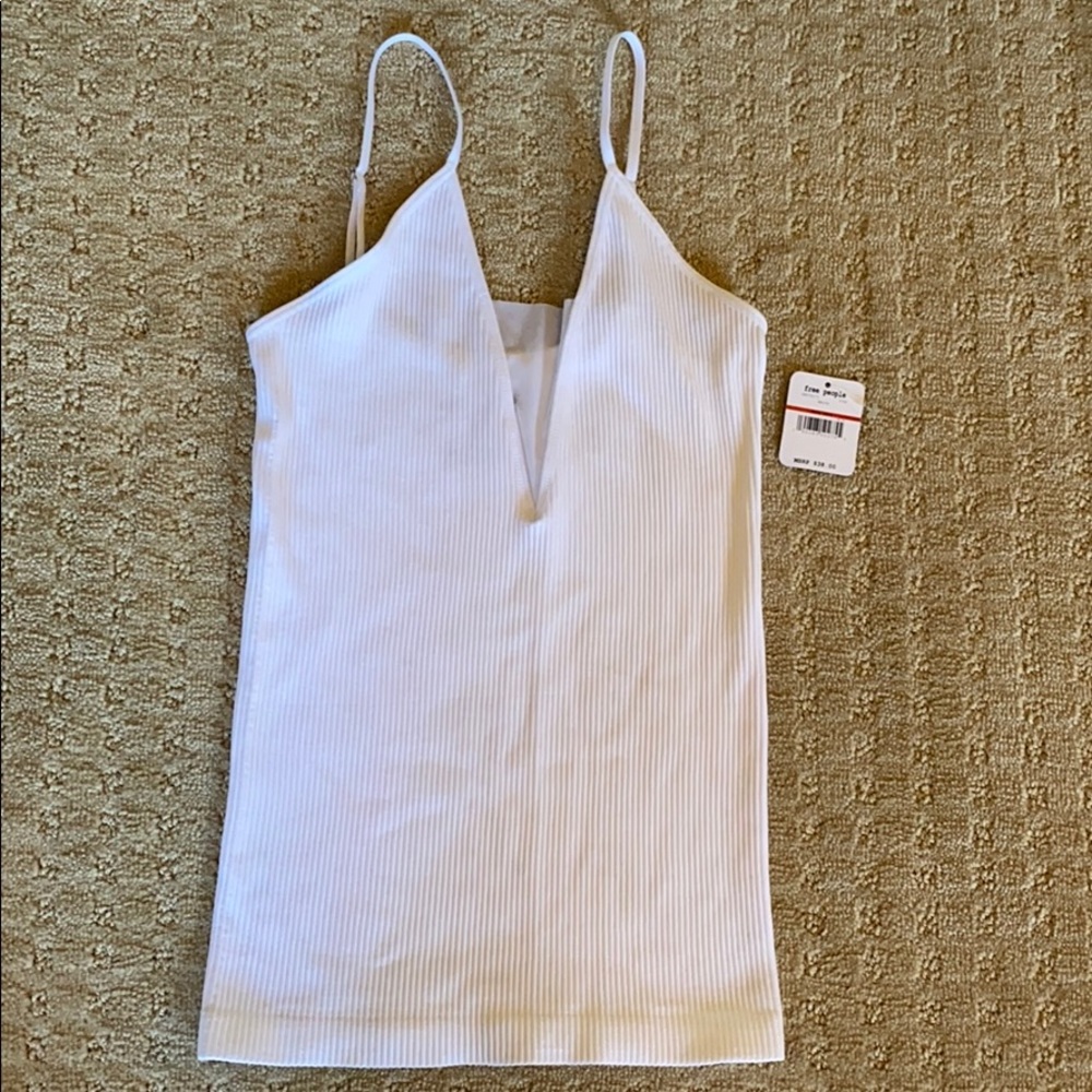 Free People white tank top